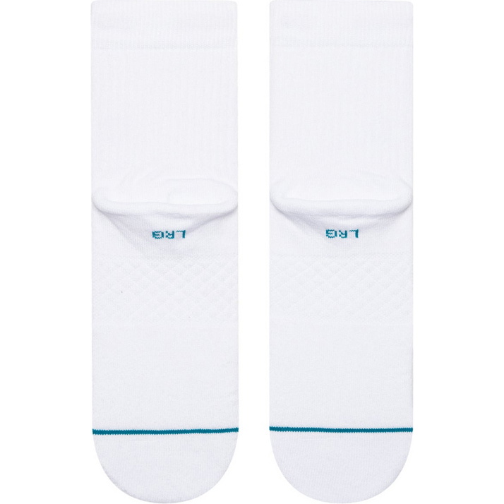 2026 Stance Unisex Icon Quarter-sokker A356A21IQT - White